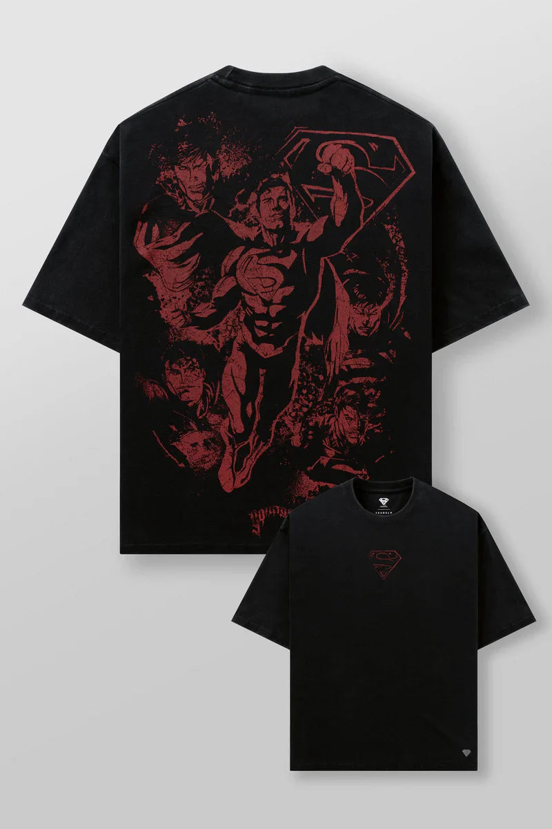 SupermanSHIRT RED