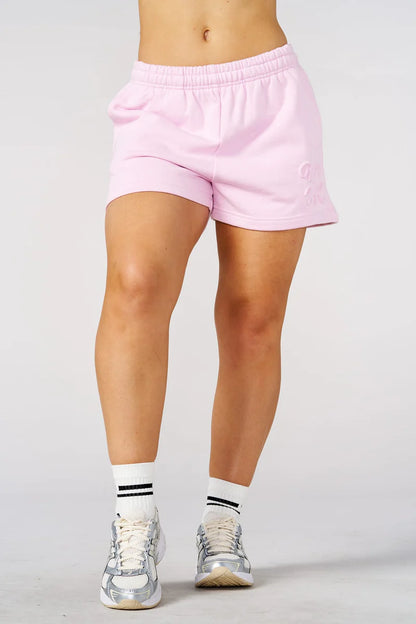 Emblem Embossed Shorts