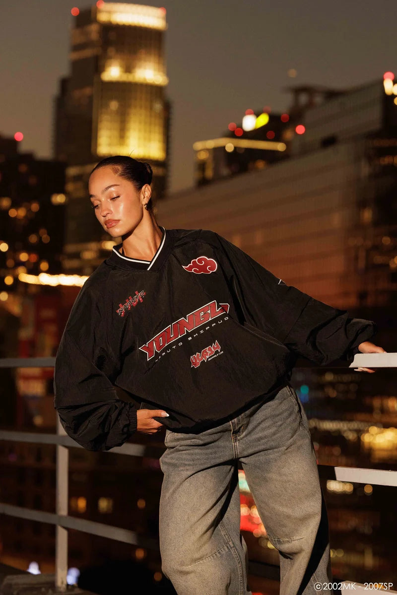 W5224 - Naruto Pullover Windbreaker