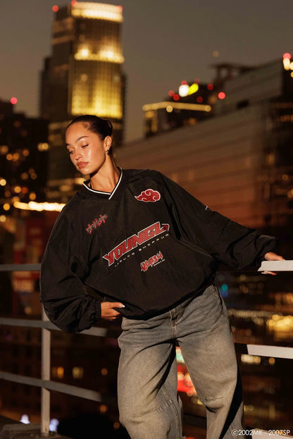W5224 - Naruto Pullover Windbreaker