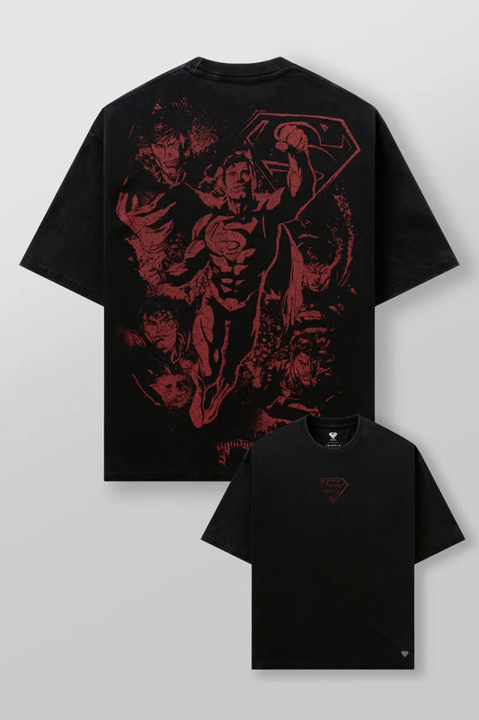 SupermanSHIRT RED