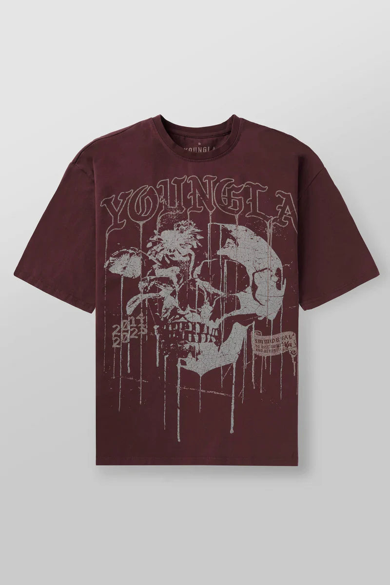 Floral Skull Tee