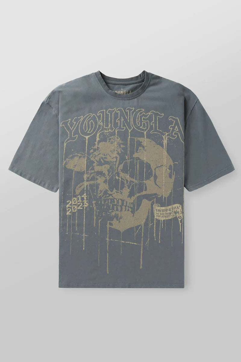 Floral Skull Tee