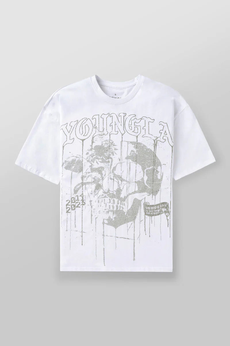 Floral Skull Tee
