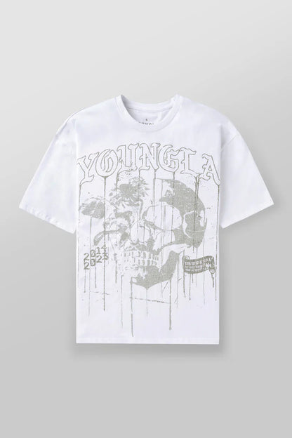 Floral Skull Tee