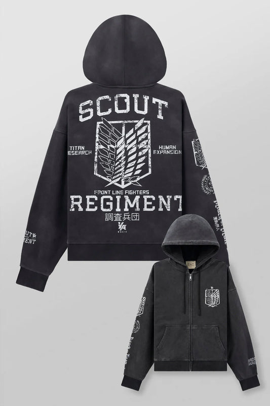 AOT YLA Zip-Up Hoodies