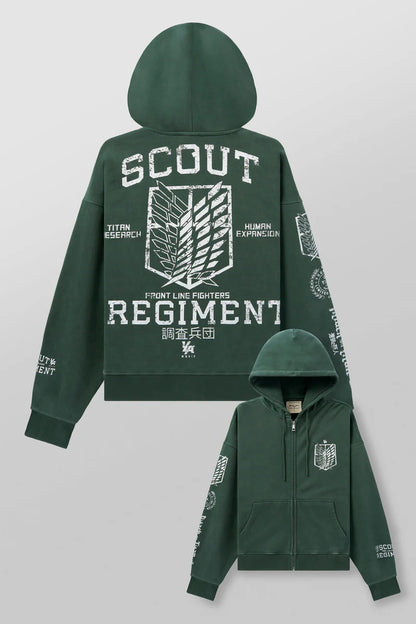AOT YLA Zip-Up Hoodies