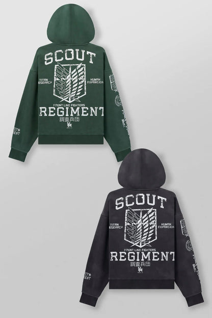 AOT YLA Zip-Up Hoodies