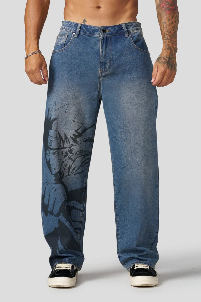 6036 - Naruto Denim Jeans