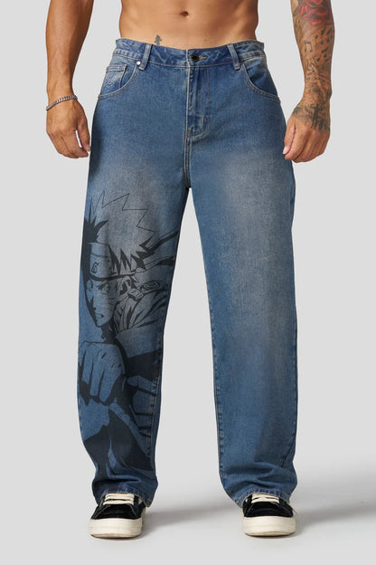 6036 - Naruto Denim Jeans