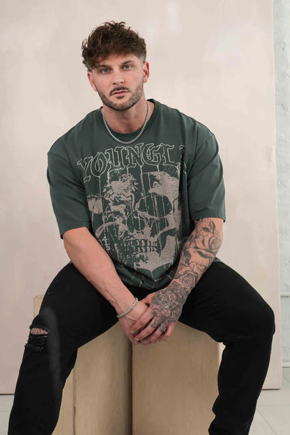 Floral Skull Tee