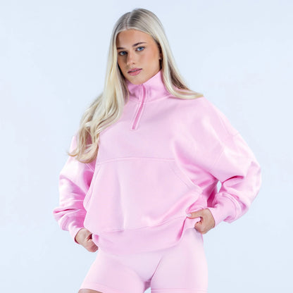 DFYNE- Quarter Zip Sweatshirt