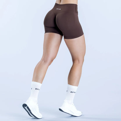 DFYNE Shorts cintura en V