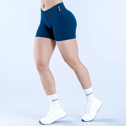 DFYNE Shorts cintura en V