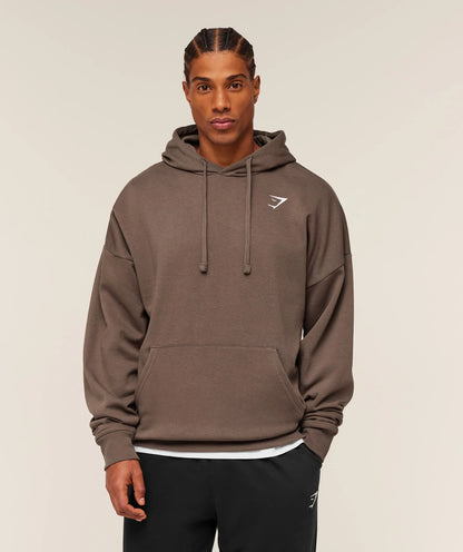 Crest Oversized Hoodie