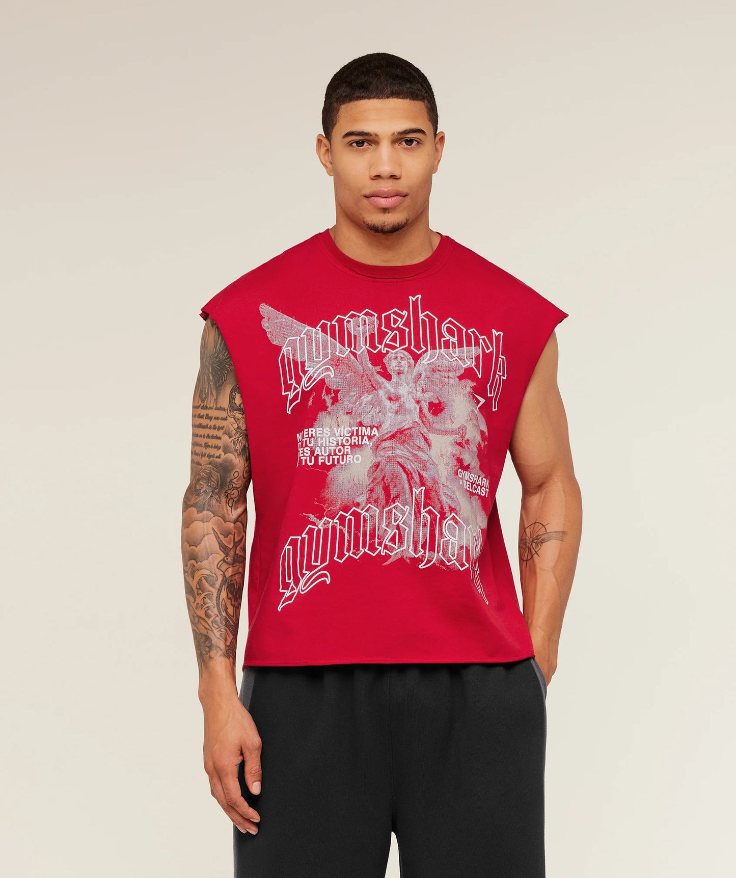 Gymshark x Carlos Belcast Cut off Tee
