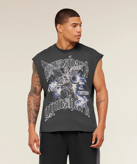 Gymshark x Carlos Belcast Cut off Tee