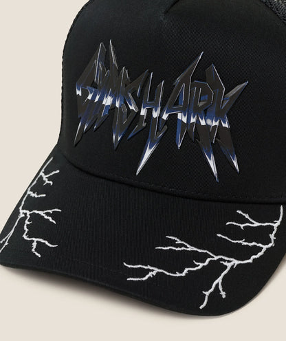 Lightning Graphic Trucker Cap